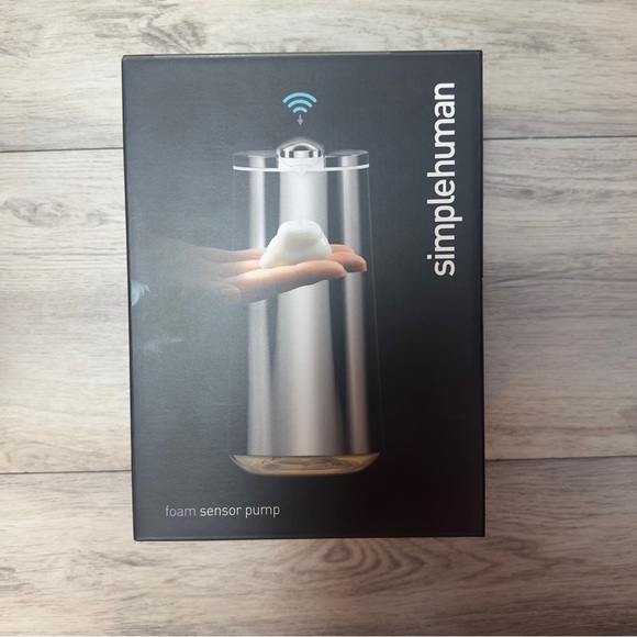 Simplehuman 10 oz Foam Sensor Pump, Touch-Free Foam Hand Soap Dispenser NEW - Picture 2 of 11
